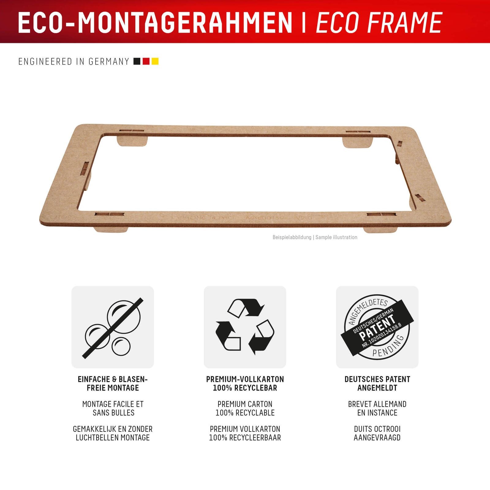 DISPLEX Panzerglas 2D/ Clear 10H für Apple iPhone 16 Pro