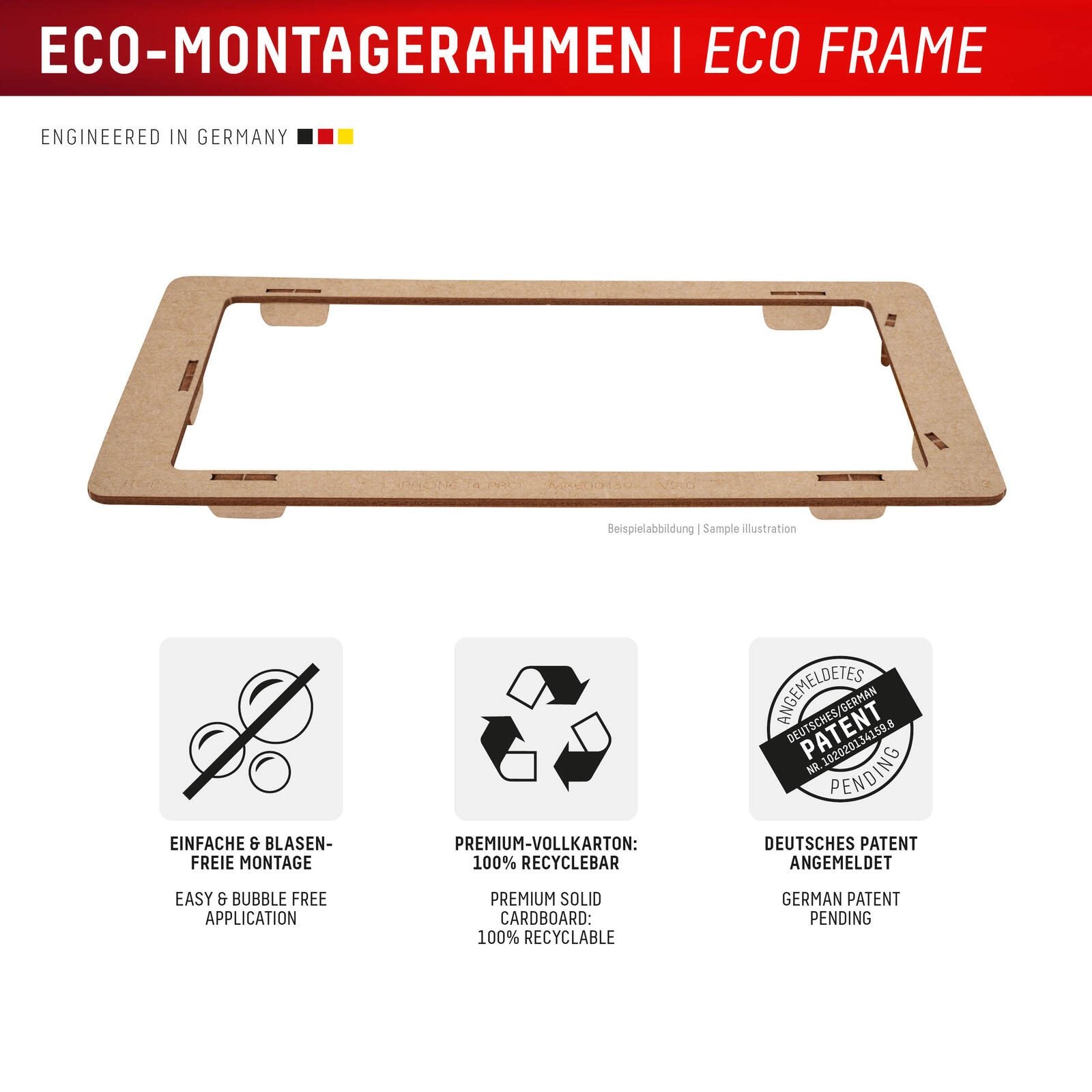 DISPLEX Premium Panzerglas (Full Cover, 10H) für Apple iPhone 16