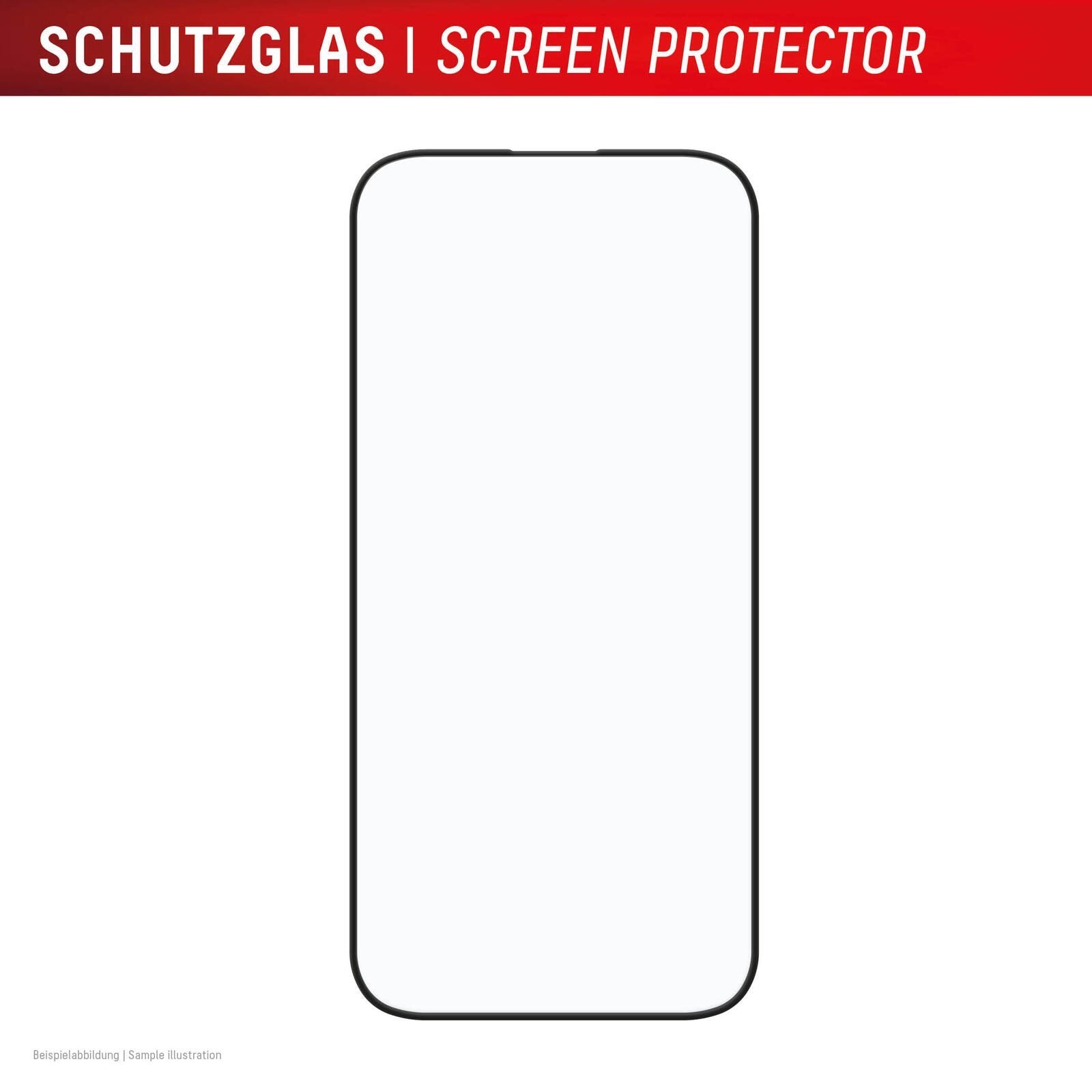 DISPLEX Premium Panzerglas (Full Cover, 10H) für Apple iPhone 16