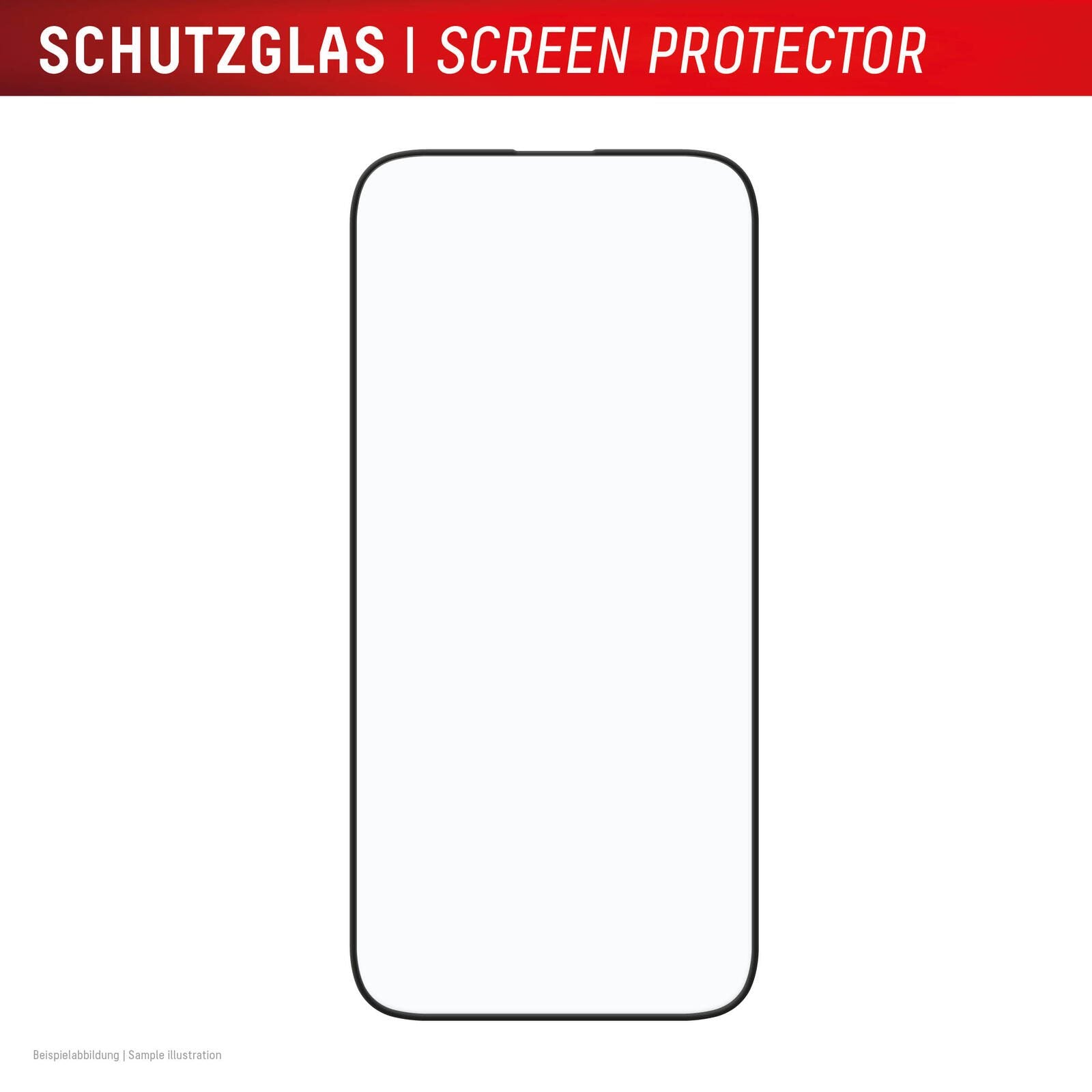 DISPLEX Premium Panzerglas (Full Cover, 10H) für Apple iPhone 16 Plus