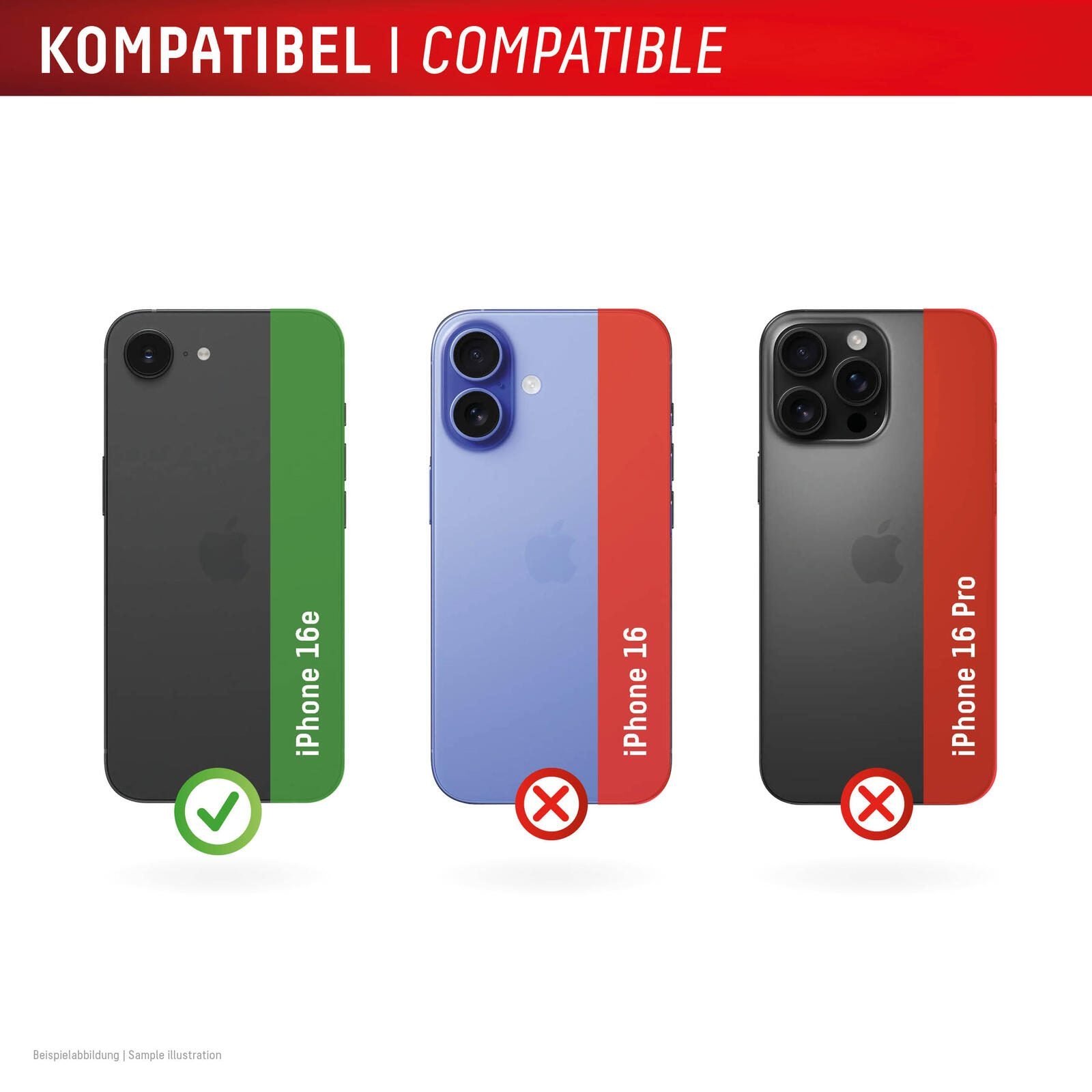 DISPLEX Premium Camera Lens Glass, iPhone 16e 2 Stück