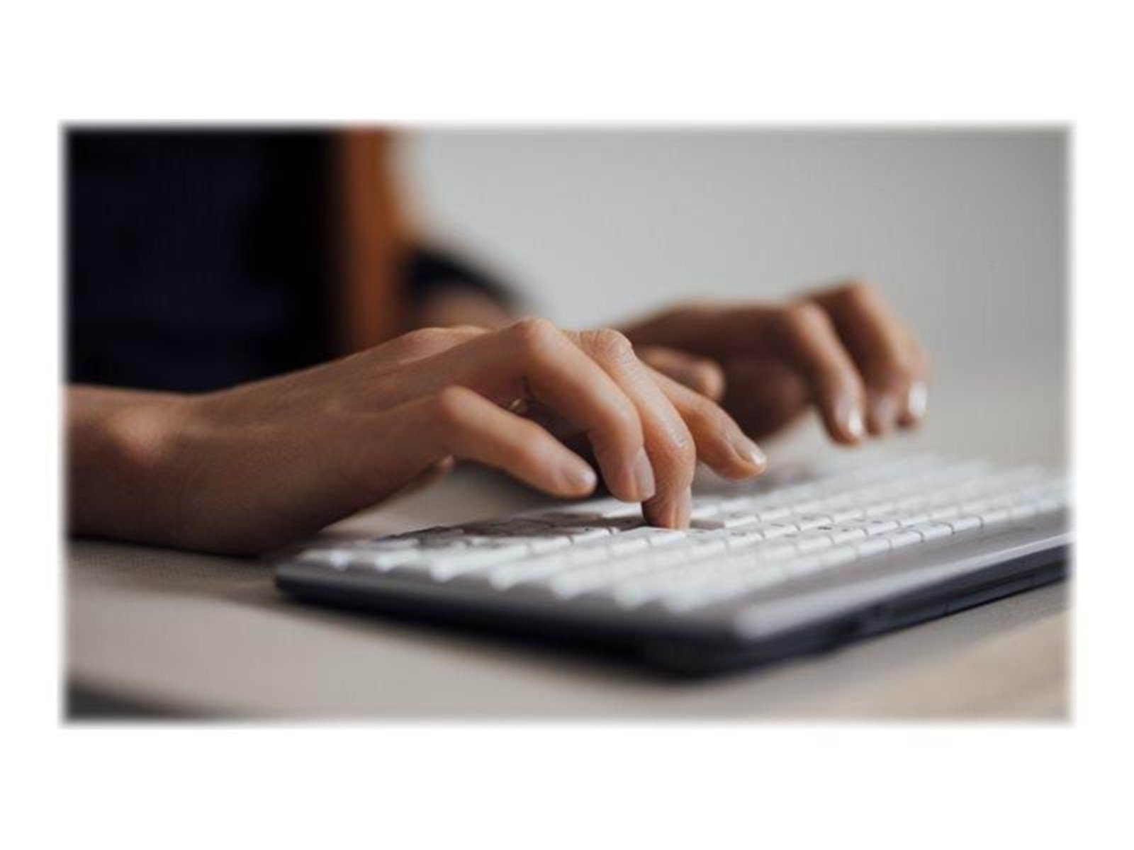 Bakker Elkhuizen UltraBoard 950 Wireless - keyboard - German - Tastaturen - Deutsch - Silber