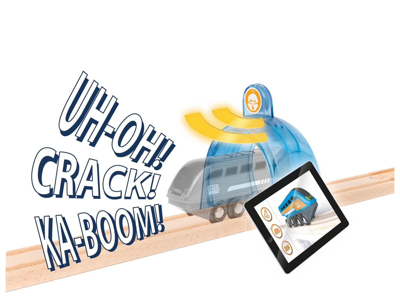 Brio Smart Tech Sound Danger Crossing