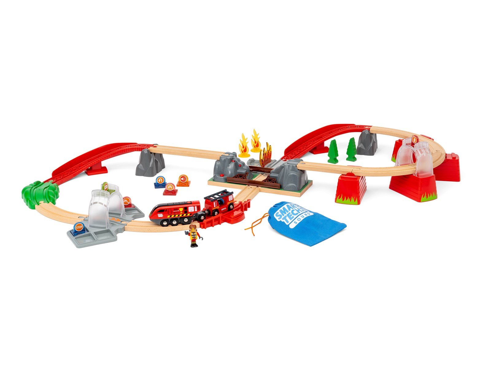 Brio Fire Rescue Set (Smart Tech Sound)