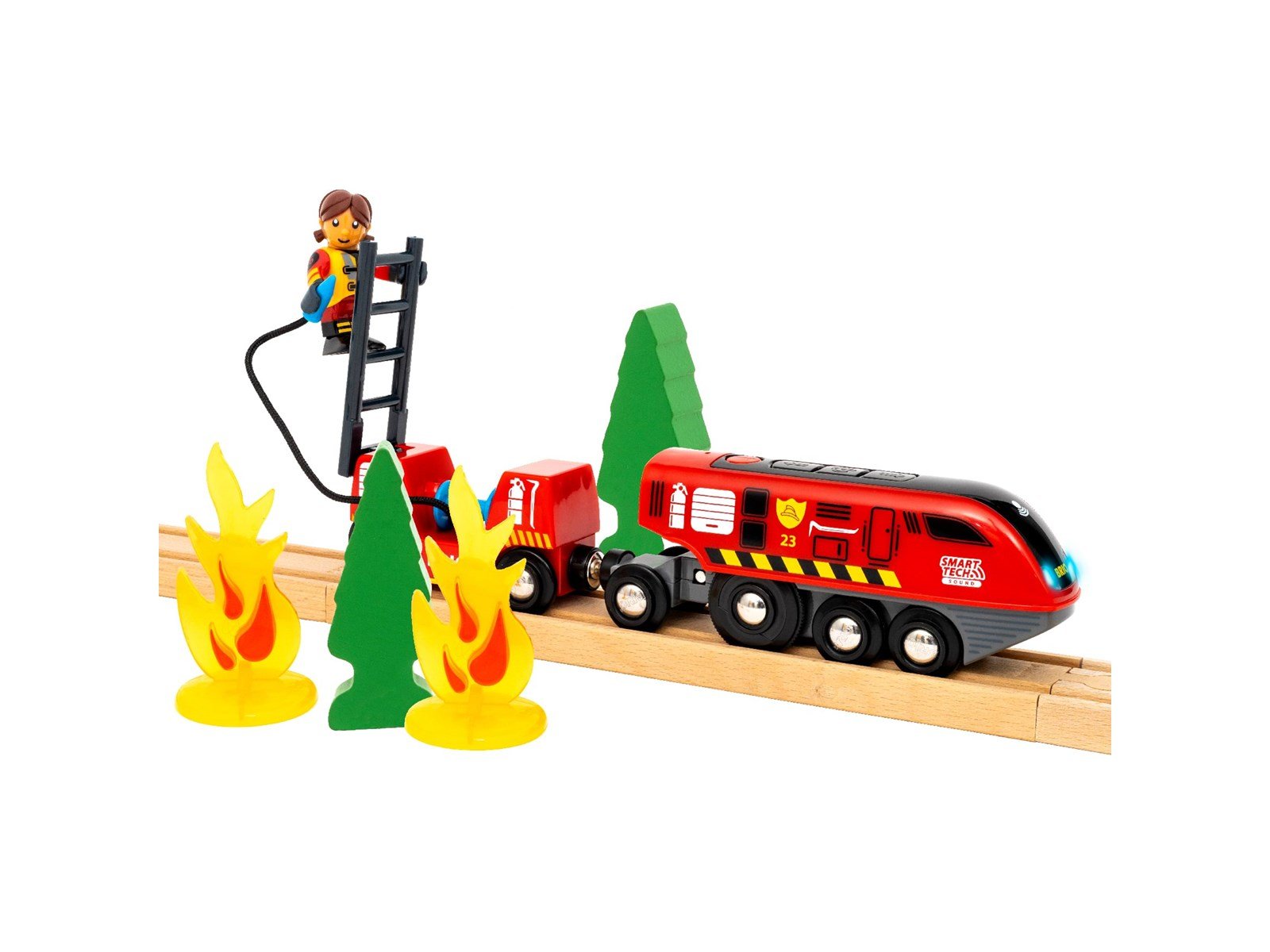 Brio Fire Rescue Set (Smart Tech Sound)