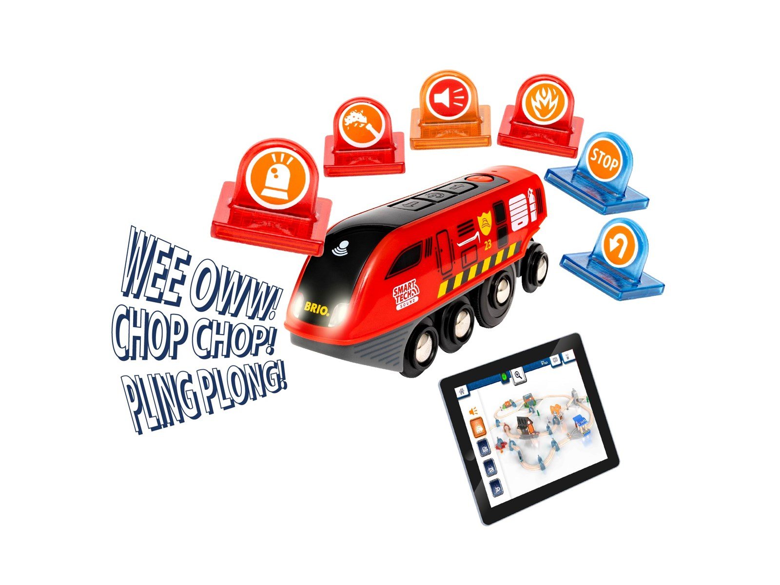 Brio Fire Rescue Set (Smart Tech Sound)
