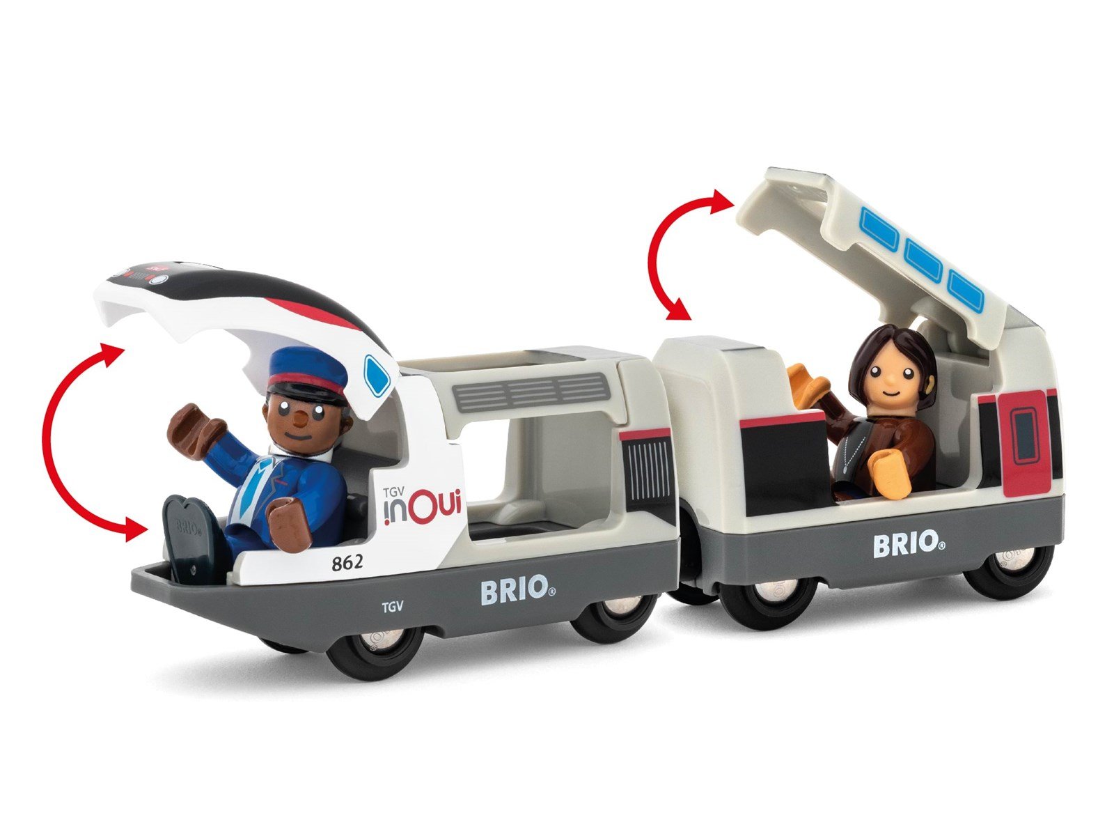 Brio TGV High-Speed Train (Trains of the world)