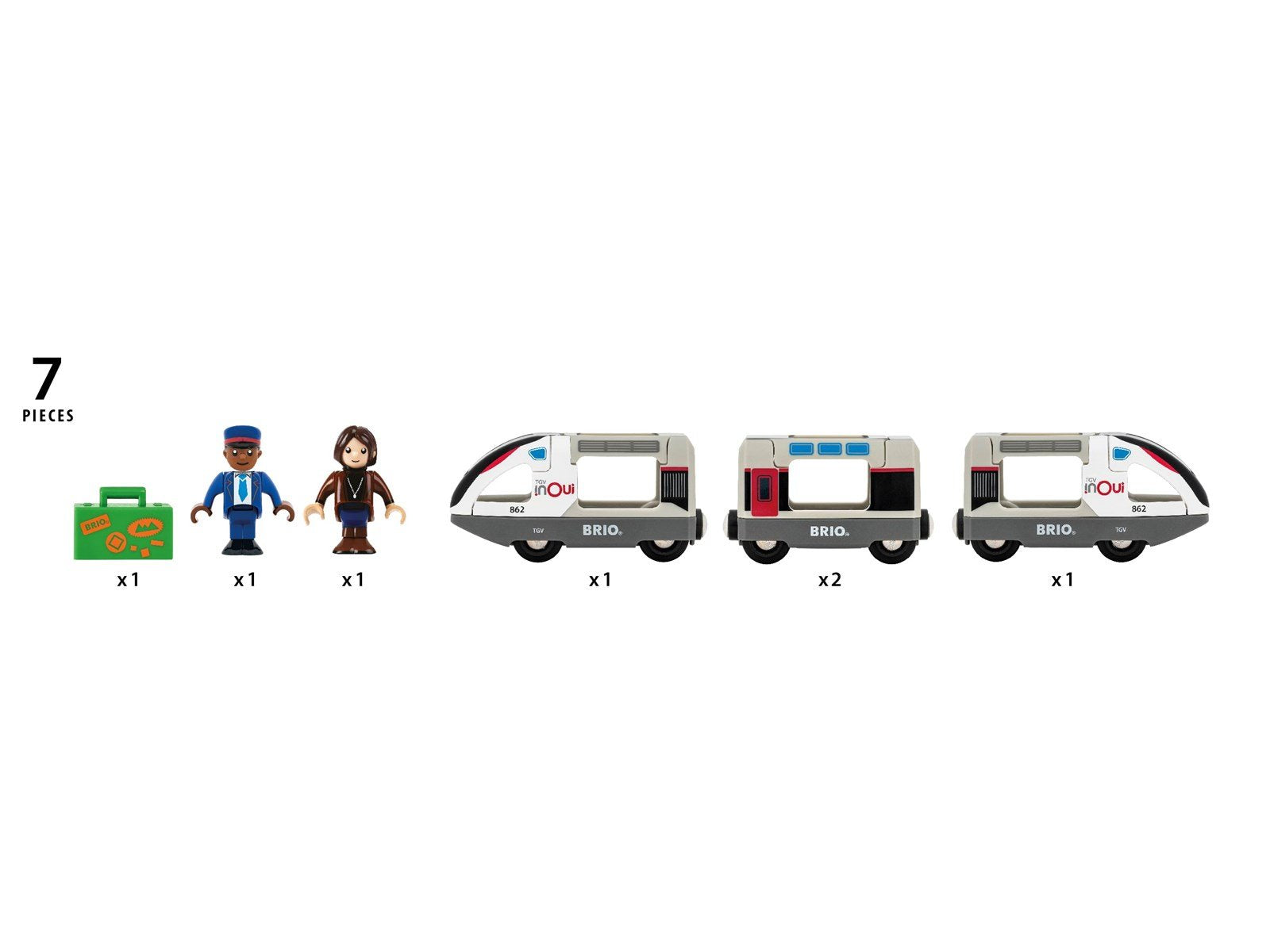 Brio TGV High-Speed Train (Trains of the world)