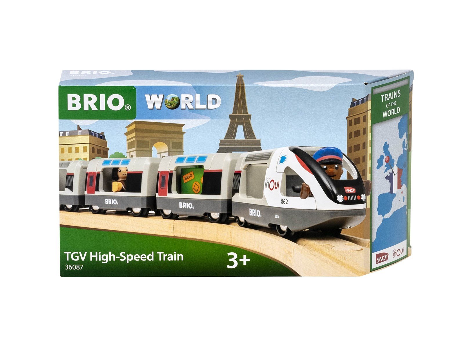 Brio TGV High-Speed Train (Trains of the world)