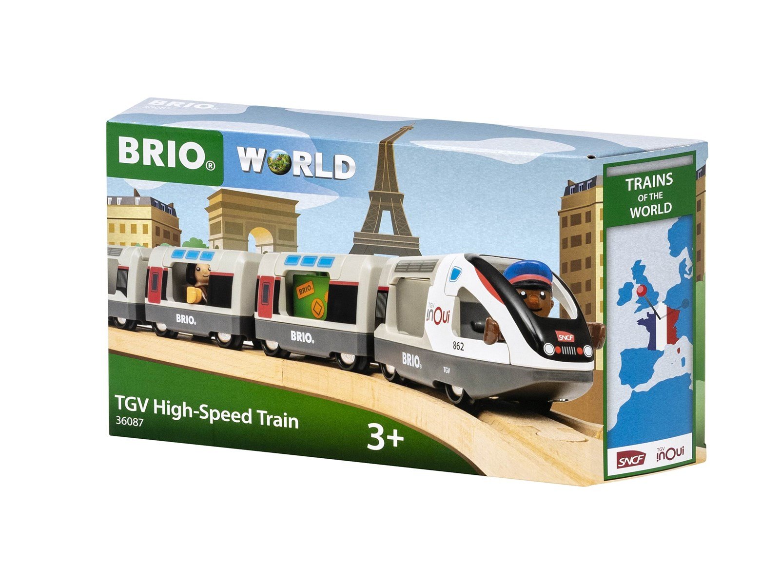 Brio TGV High-Speed Train (Trains of the world)