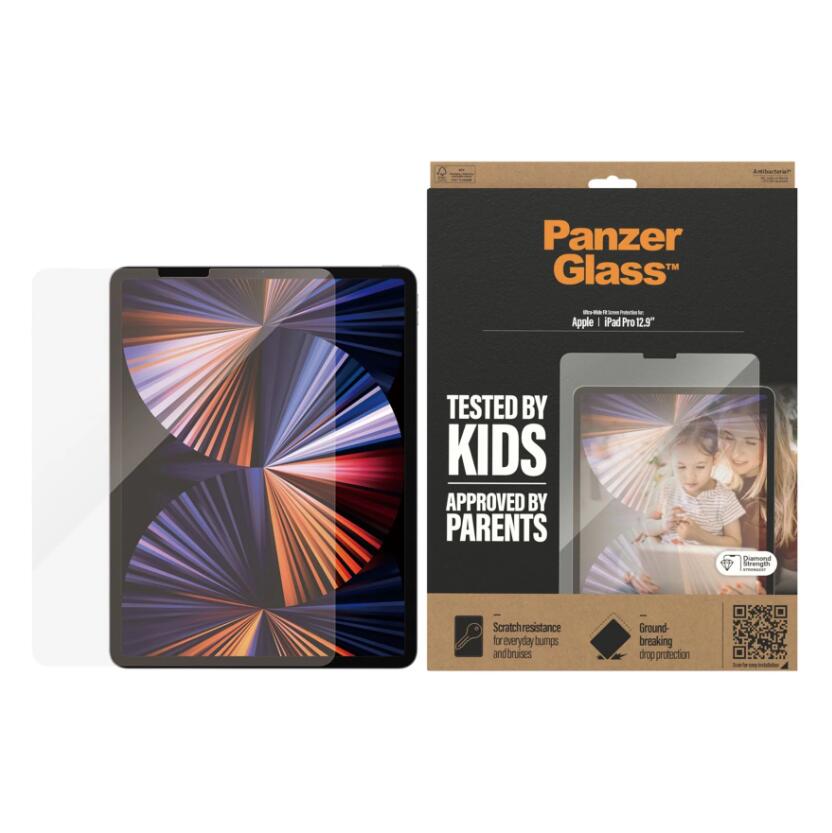 PanzerGlass™ Displayschutzfolie für Apple iPad Pro - 12,9' (2018-2022)