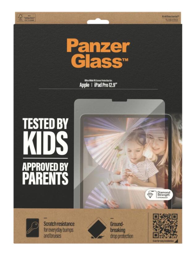 PanzerGlass™ Displayschutzfolie für Apple iPad Pro - 12,9' (2018-2022)