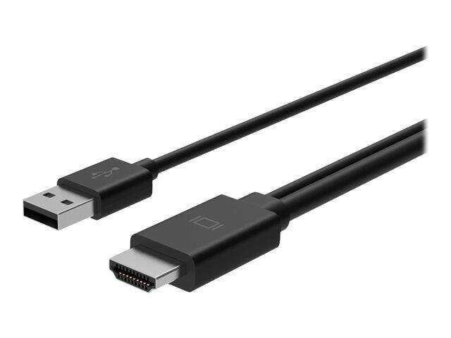 Belkin Digitaler Multiport Adapter mit Mini-Displayport, HDMI, USB-C und VGA auf HDMI (B2B166)