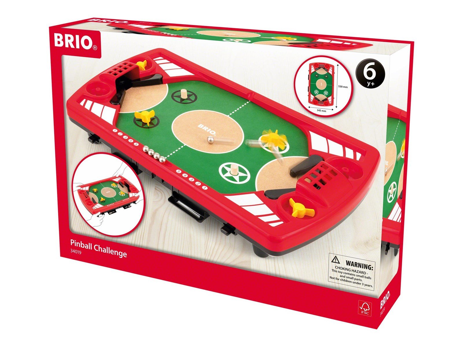Brio Pinball Challenge