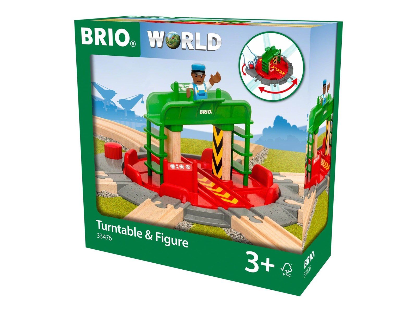 Brio Turntable & Figure