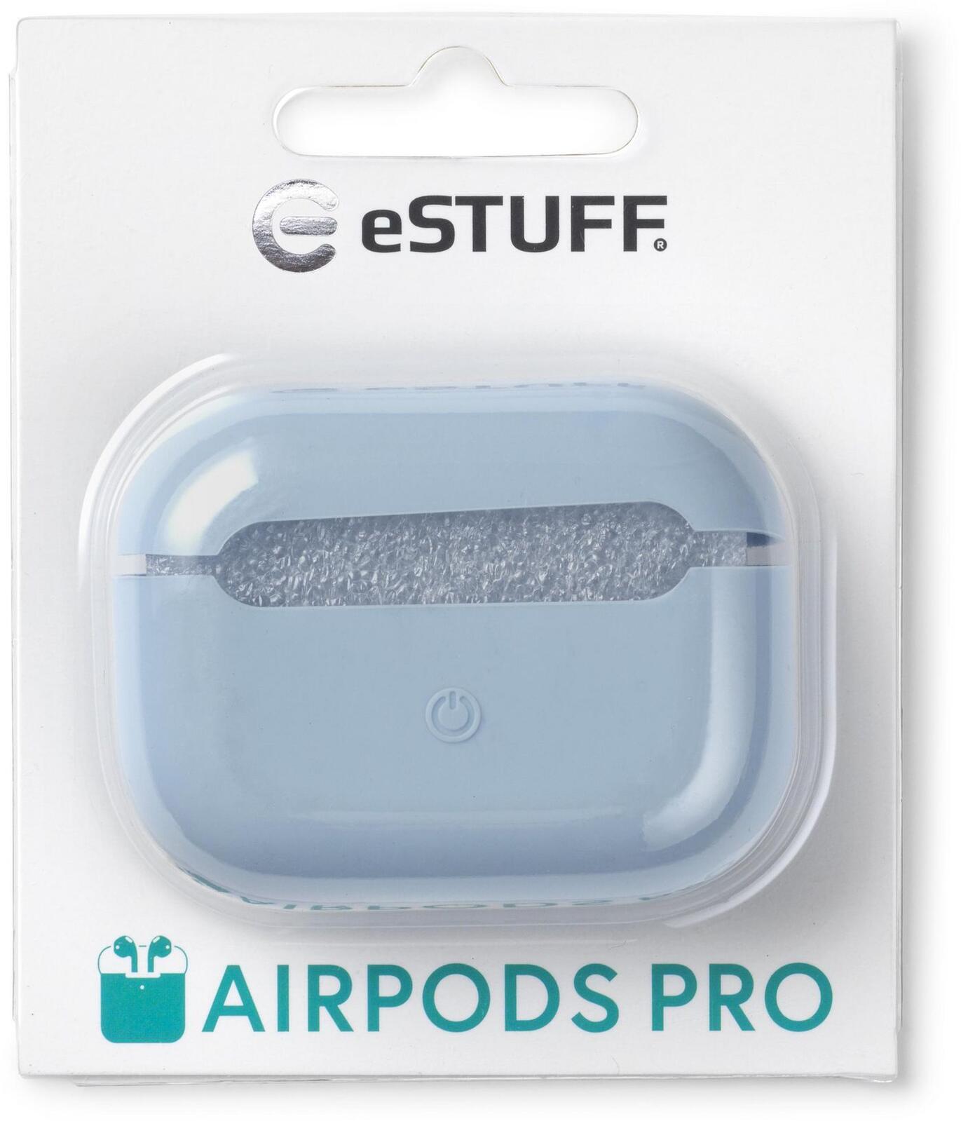 eSTUFF Silicone Cover für AirPods Pro - Sky Blue