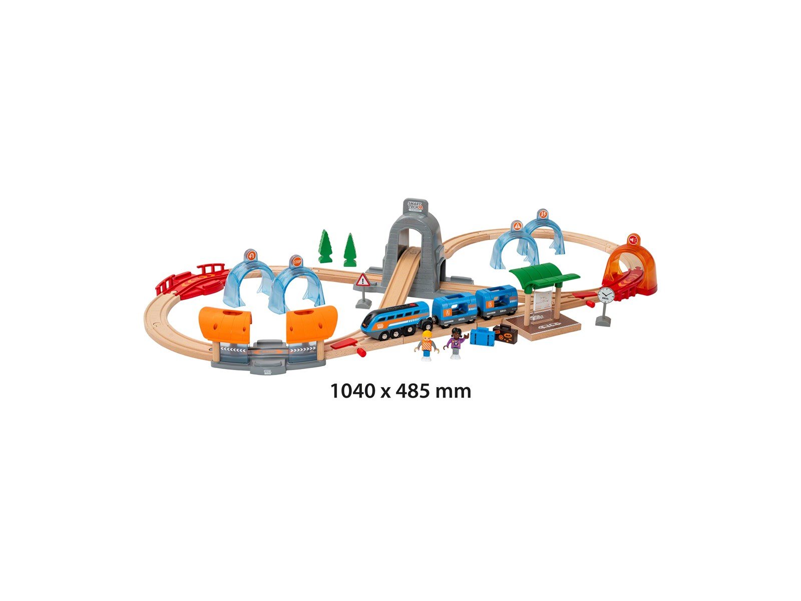 Brio Action Tunnel Travel Set (Smart Tech Sound)