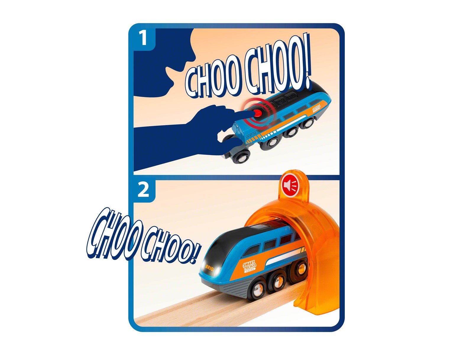 Brio Action Tunnel Travel Set (Smart Tech Sound)