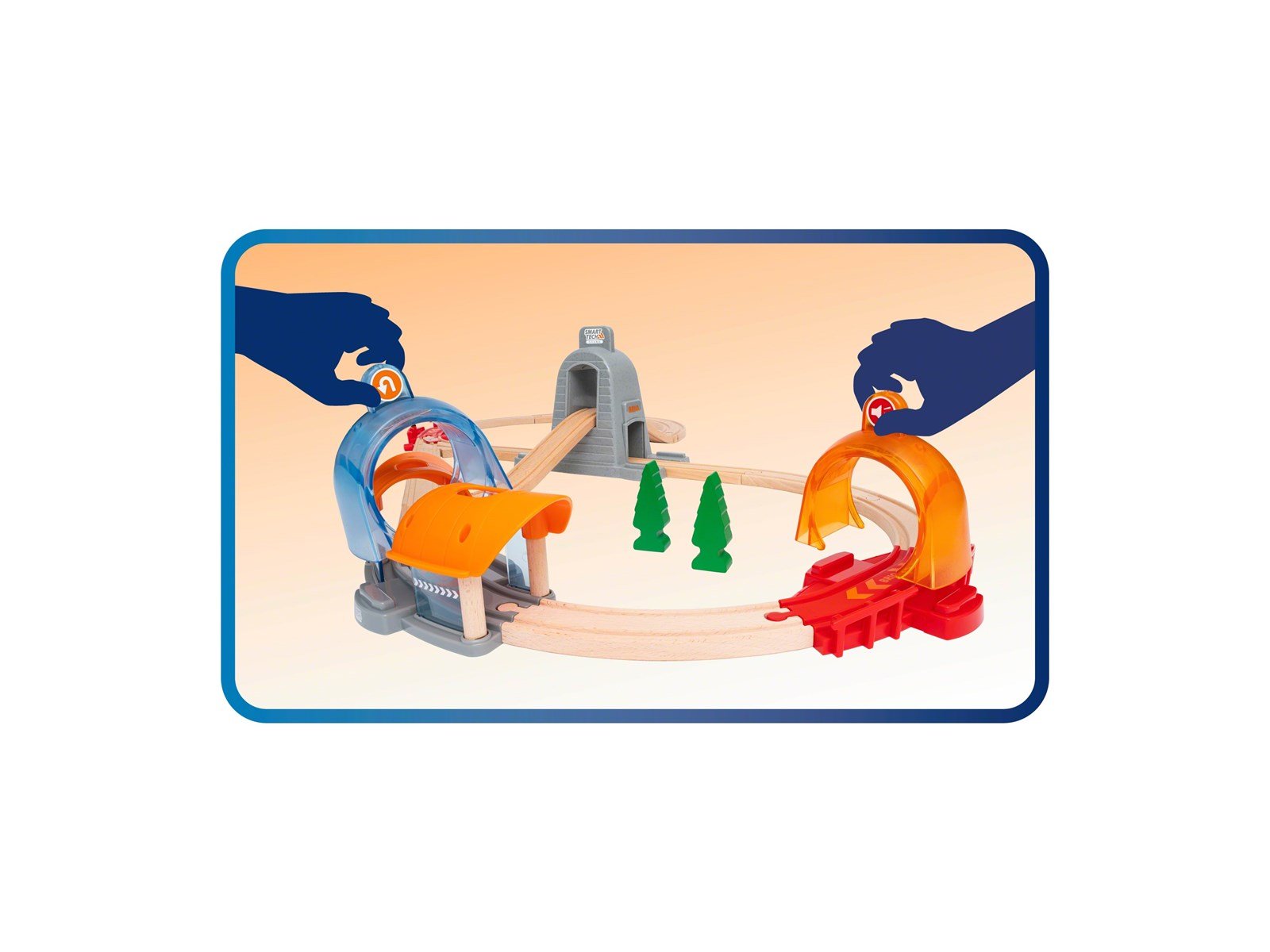 Brio Action Tunnel Travel Set (Smart Tech Sound)
