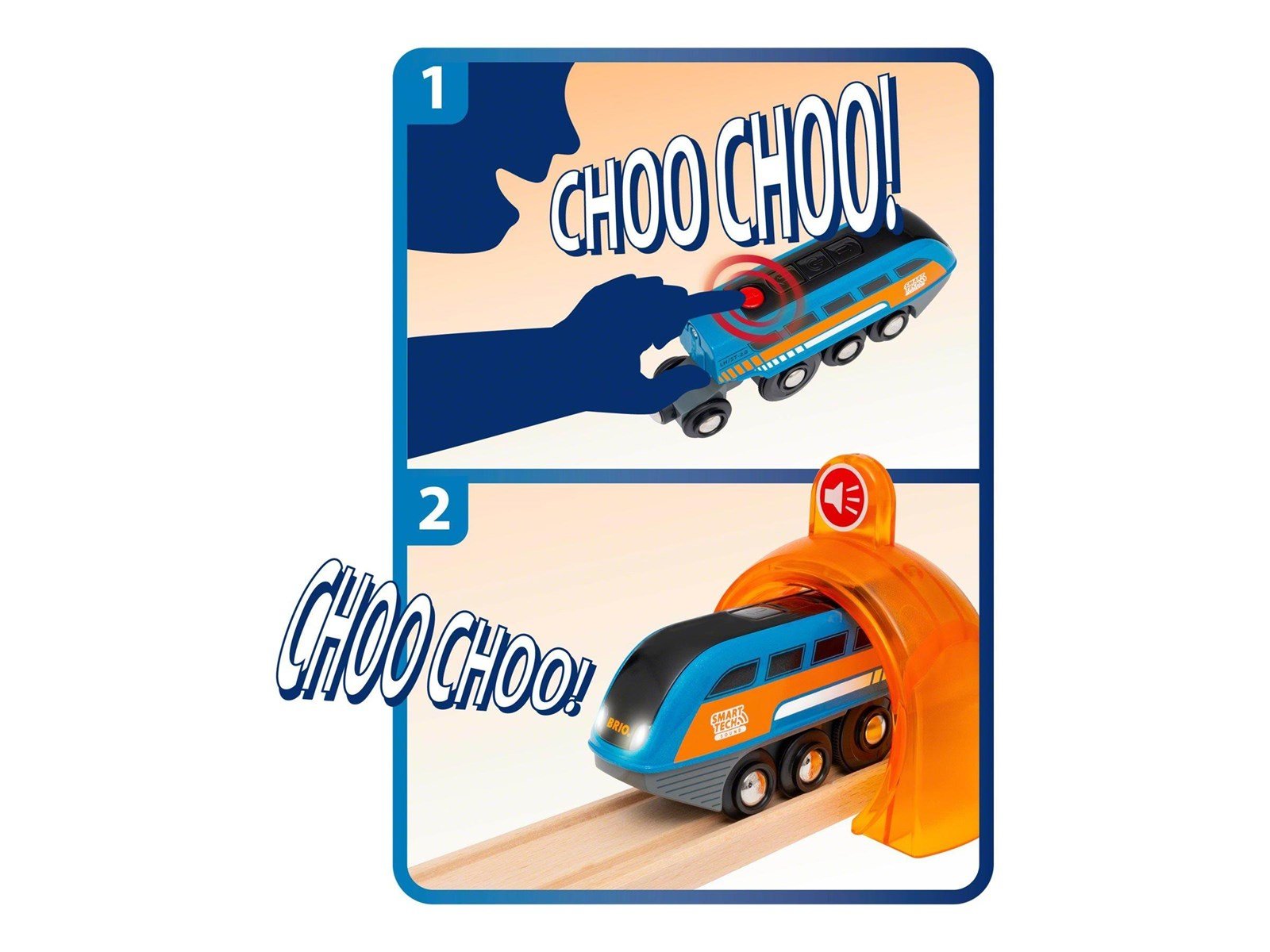 Brio Action Tunnel Travel Set (Smart Tech Sound)
