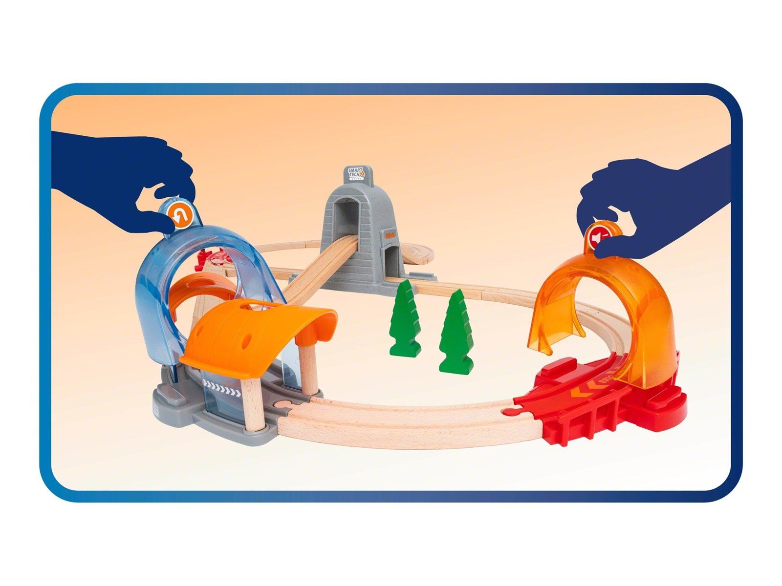 Brio Action Tunnel Travel Set (Smart Tech Sound)