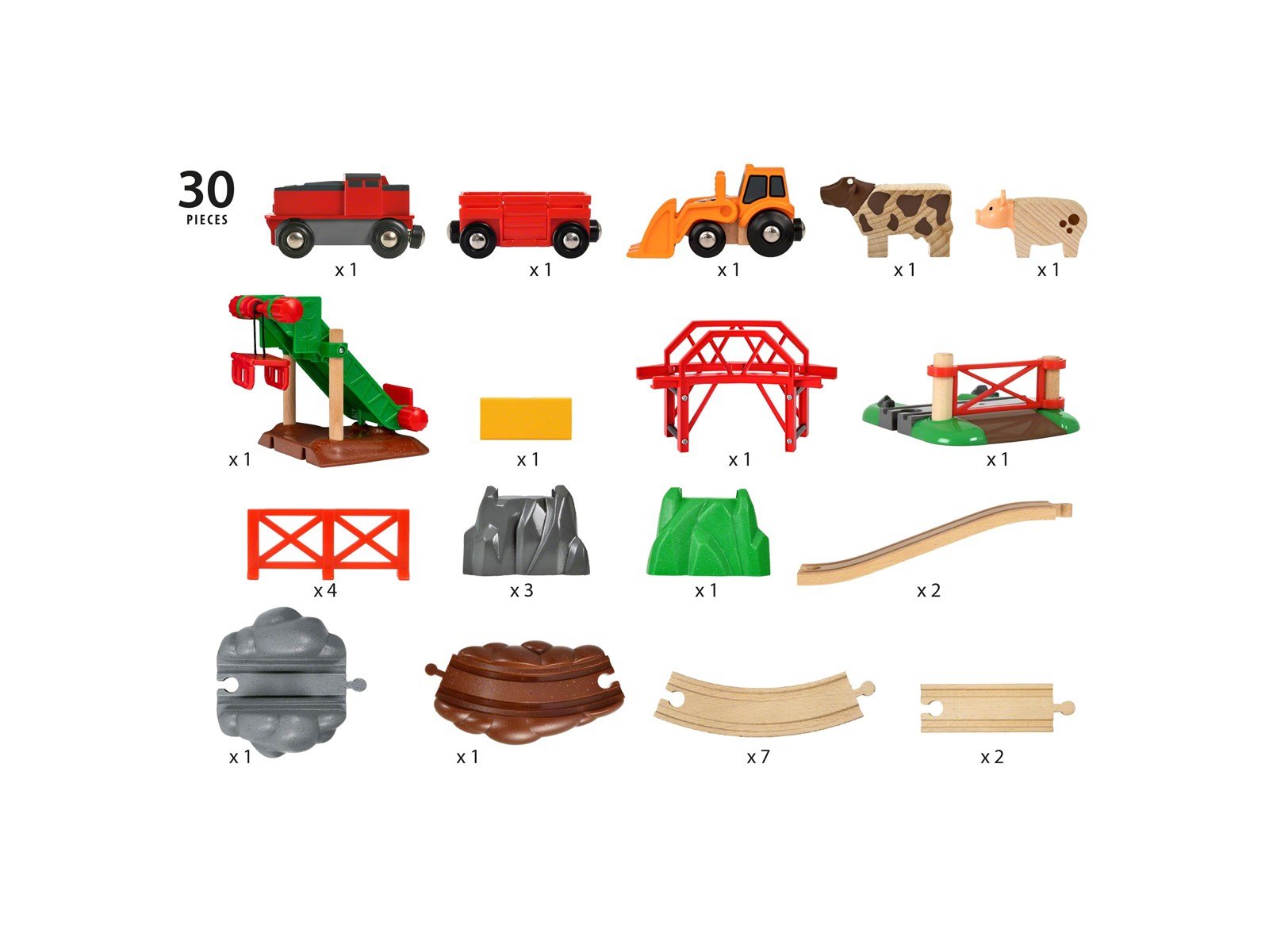 Brio Animal Farm Set
