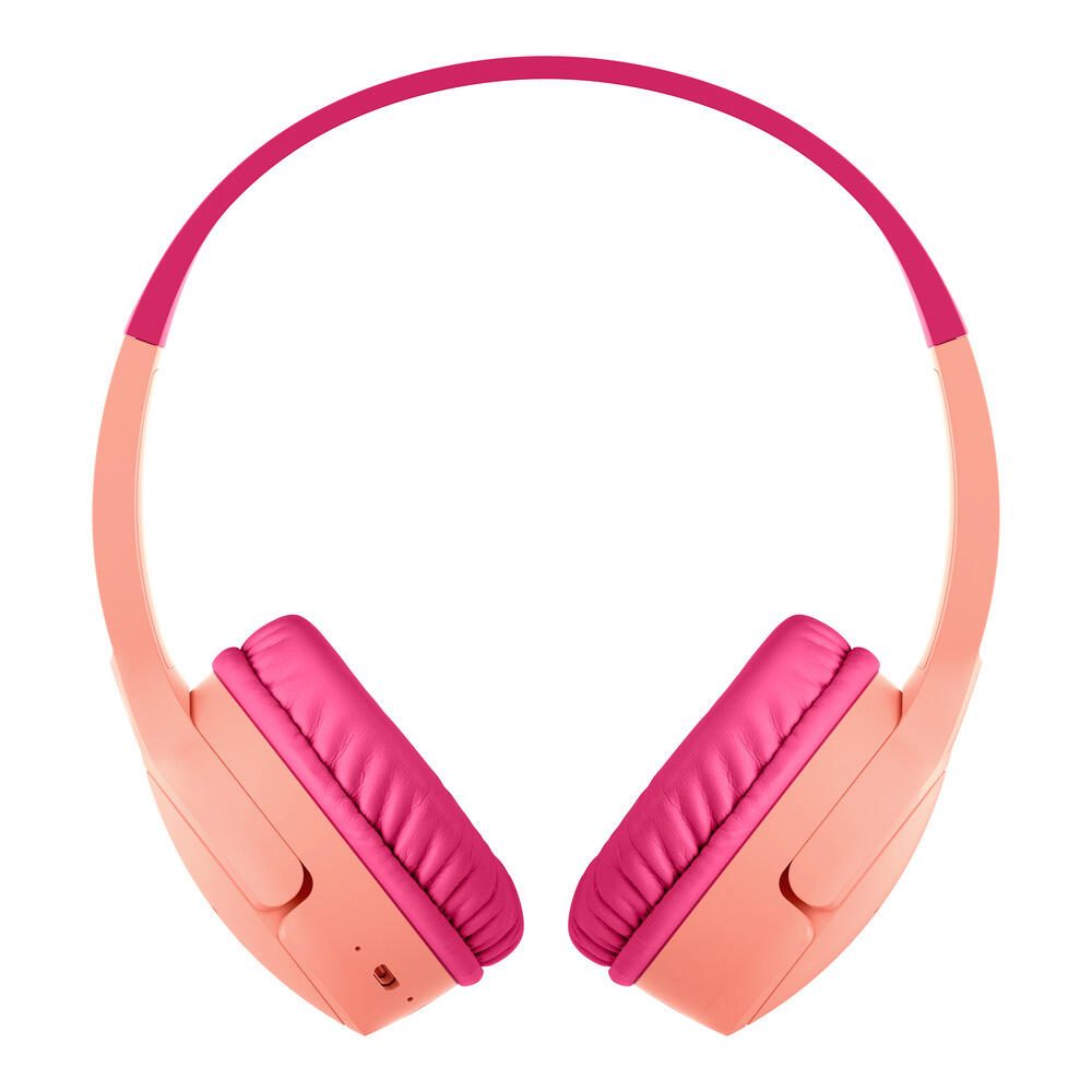 Belkin SoundForm Mini - On-Ear Kopfhörer für Kinder, pink
