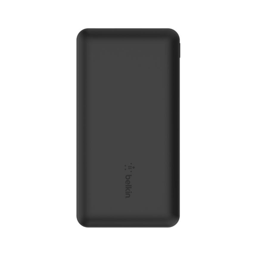 Belkin Boostcharge™ Powerbank, 10.000 mAh, 15W, inkl. USB-A/USB-C Kabel 15cm, schwarz