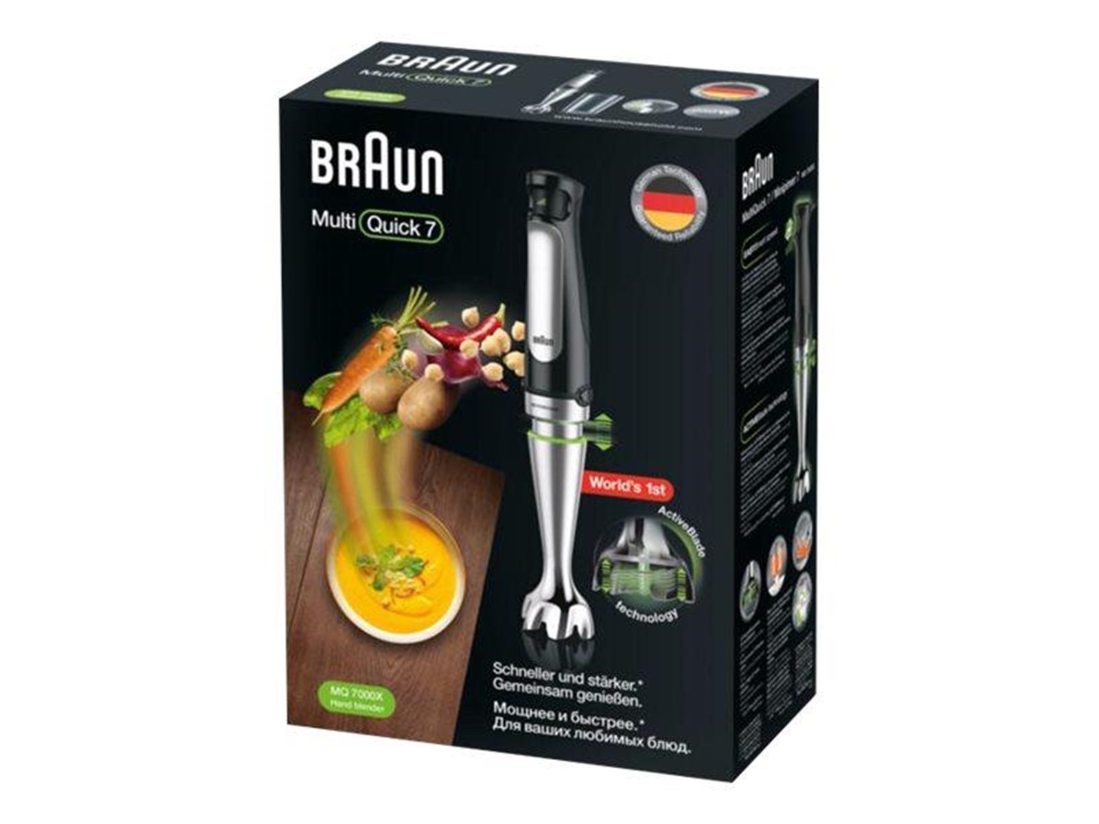 Braun Stabmixer Multiquick 7 MQ 7000X - 1000 W