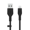 Belin BoostCharge Flex USB-A Kabel mit Lightning Connector (3m, Schwarz) Belin BoostCharge Flex USB-A Kabel mit Lightning Connector (3m, Schwarz)