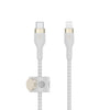 Belkin BoostCharge Pro Flex USB-C Kabel mit Lightning Connector (2m, Weiß) Belkin BoostCharge Pro Flex USB-C Kabel mit Lightning Connector (2m, Weiß)