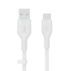 Belkin BoostCharge Flex USB-A auf USB-C Kabel (1m, Weiß) Belkin BoostCharge Flex USB-A auf USB-C Kabel (1m, Weiß)