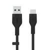 Belkin BoostCharge Flex USB-A auf USB-C Kabel (2m, Schwarz) Belkin BoostCharge Flex USB-A auf USB-C Kabel (2m, Schwarz)