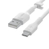 Belkin BoostCharge Flex USB-A auf USB-C Kabel (2m, Weiß) Belkin BoostCharge Flex USB-A auf USB-C Kabel (2m, Weiß)