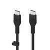 Belkin BoostCharge Flex USB-C auf USB-C Kabel (2m, Schwarz) Belkin BoostCharge Flex USB-C auf USB-C Kabel (2m, Schwarz)