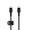 Belkin BoostCharge Pro Flex USB-C auf USB-C Kabel (1m, Schwarz) Belkin BoostCharge Pro Flex USB-C auf USB-C Kabel (1m, Schwarz)