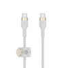 Belkin BoostCharge Pro Flex USB-C auf USB-C Kabel (3m, Weiß) Belkin BoostCharge Pro Flex USB-C auf USB-C Kabel (3m, Weiß)