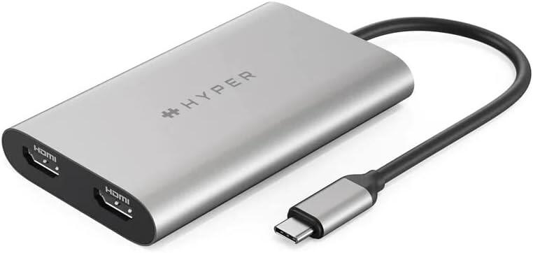 Targus HyperDrive Dual 4K - HDMI Adapter für M1, M2 & M3 MacBook
