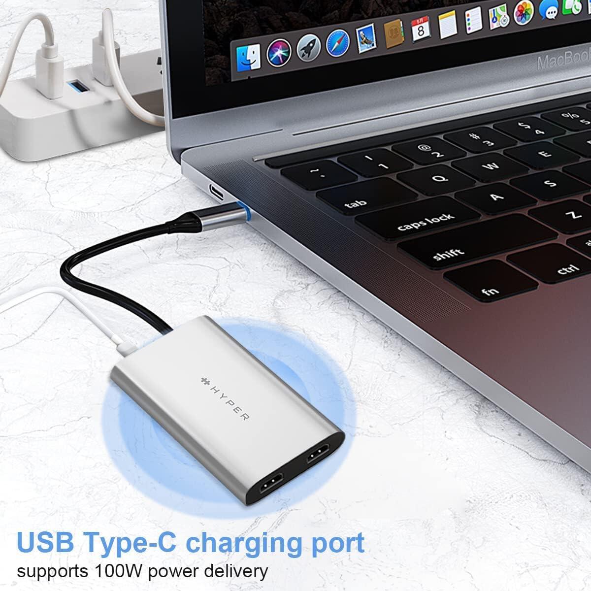 Targus HyperDrive Dual 4K - HDMI Adapter für M1, M2 & M3 MacBook