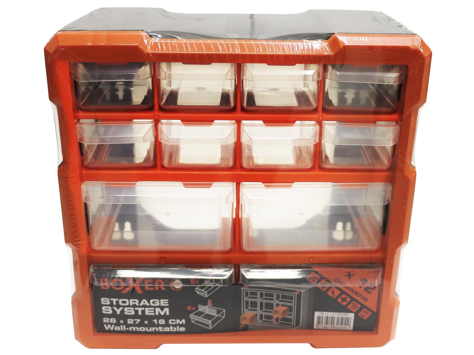 Boxer Assortment box with 12 drawers