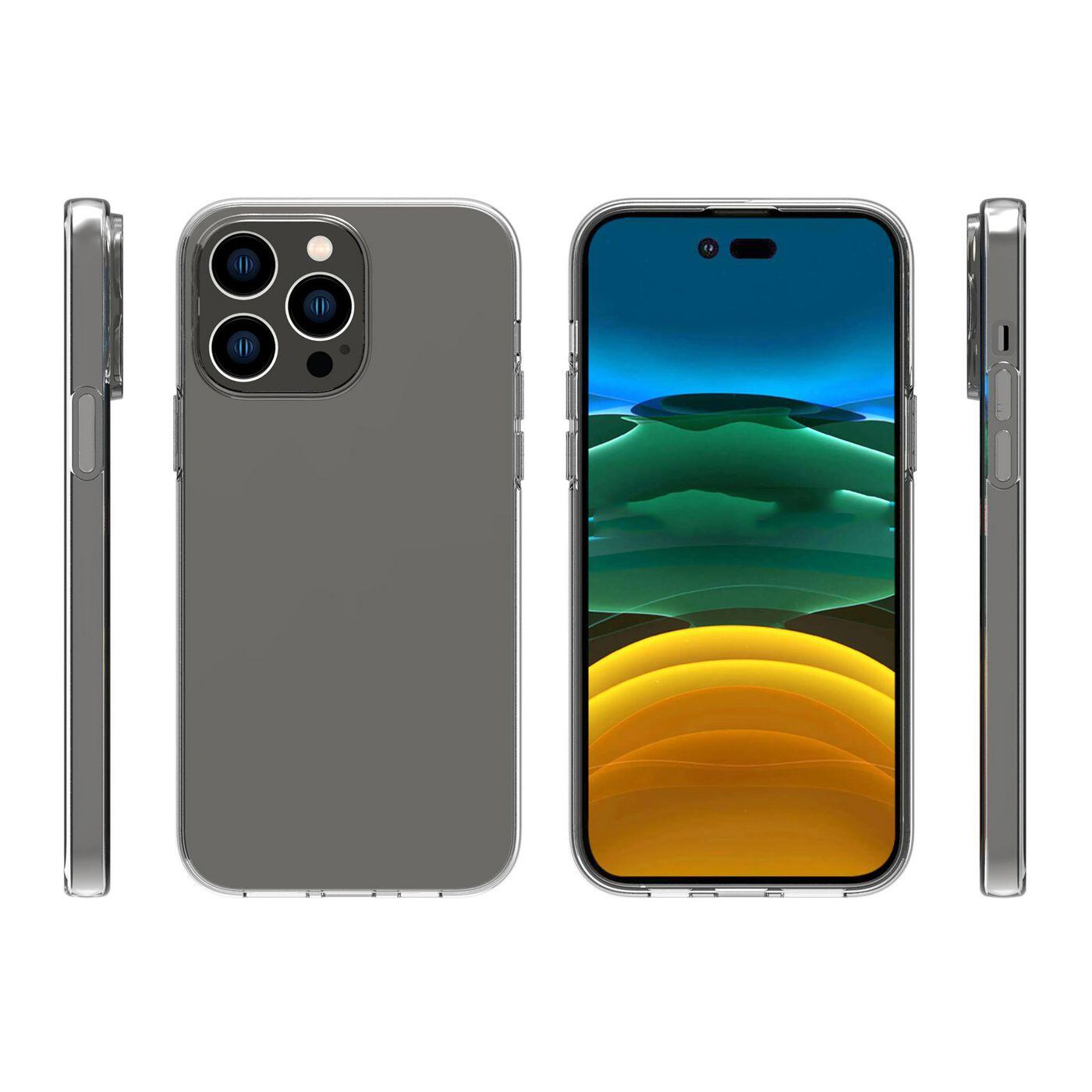 eSTUFF London Soft Case für das iPhone 14 Pro Max - Clear