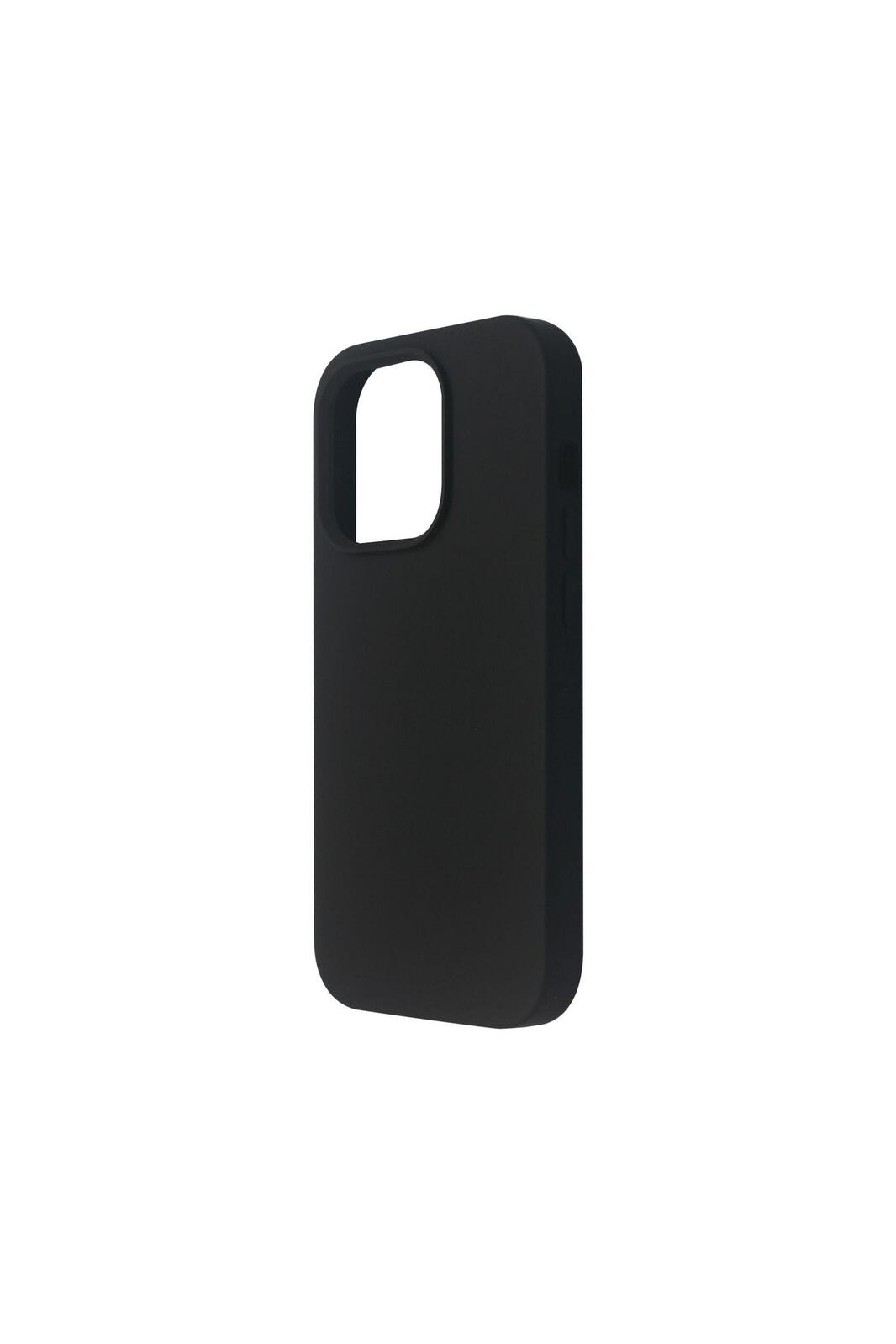 eSTUFF Madrid Silk-touch Silikon Case für das iPhone 14 Pro - Black