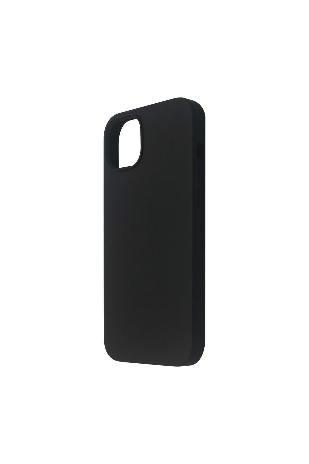 eSTUFF Madrid Silk-touch Silikon Case für das iPhone 14 Plus - Black