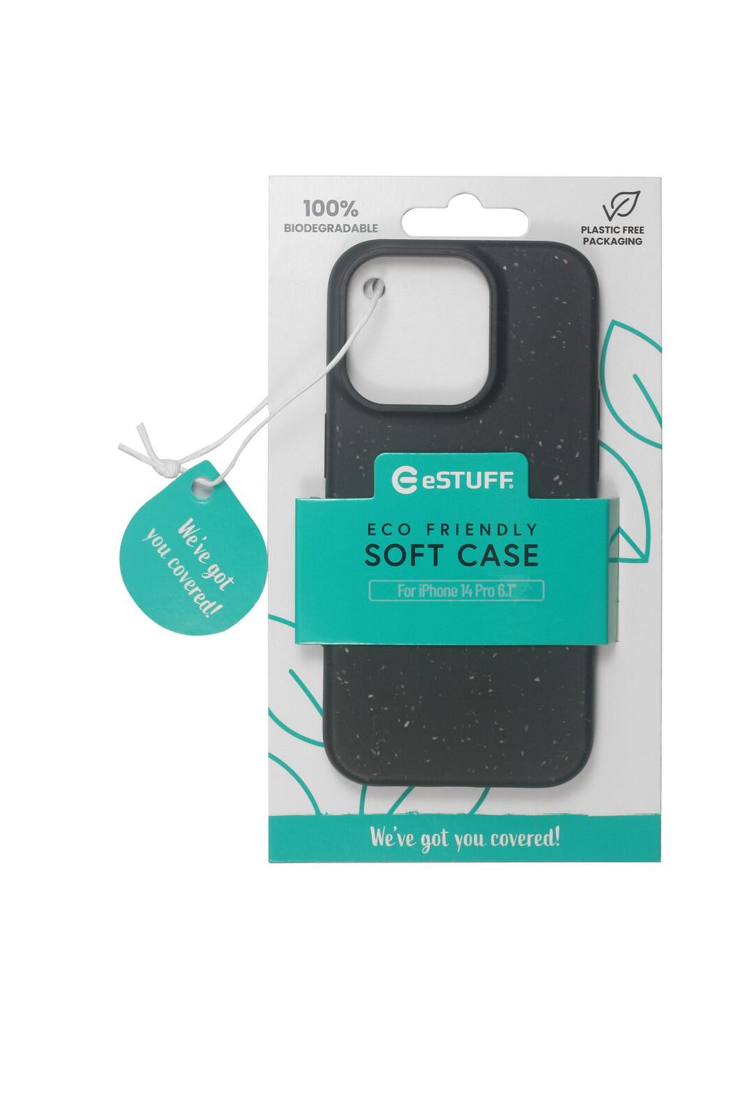 eSTUFF Copenhagen Schutzhülle für das iPhone 14 Pro - Black