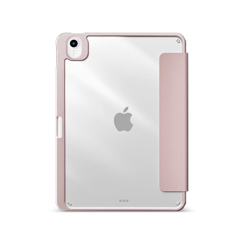 eSTUFF New York Pencil-Case für das iPad 10. Generation, 10.9' - Pink/Clear (Bulk)