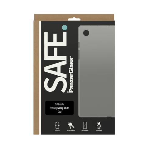B-WARE SAFE. by PanzerGlass TPU Case Schutzhülle für Samsung Galaxy Tab A8 (Transparent)