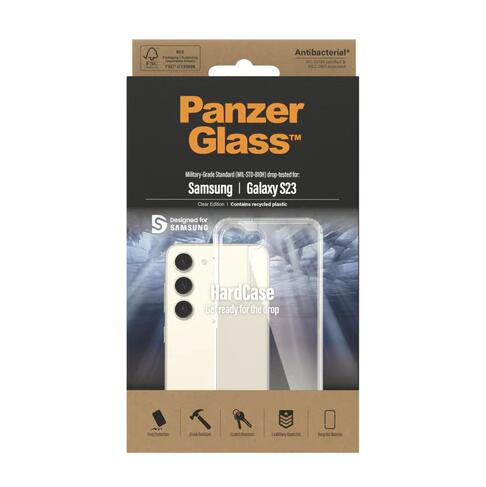 PanzerGlass HardCase Schutzhülle für Samsung Galaxy S23 (Transparent)