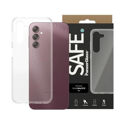 SAFE. by PanzerGlass TPU Case Schutzhülle für Samsung Galaxy A14/ A14 5G (Transparent)