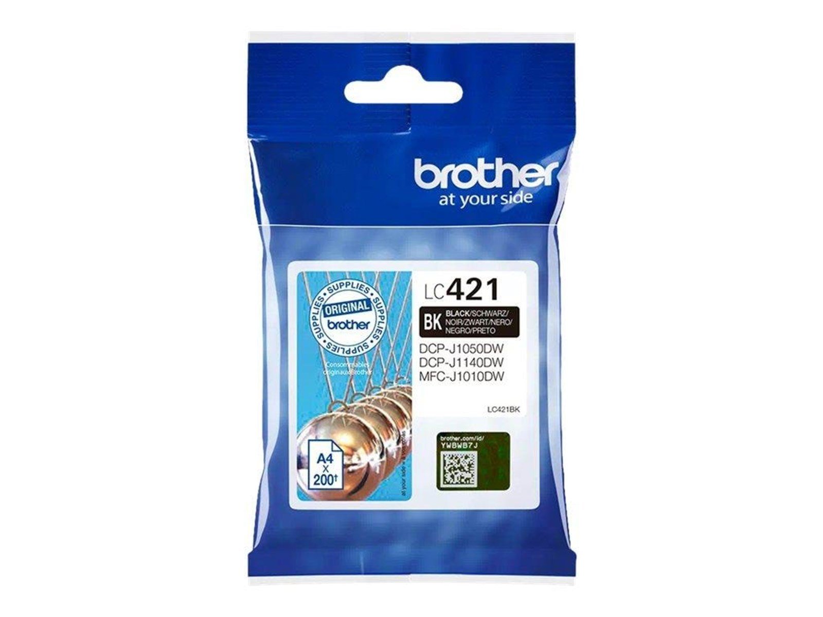 Brother - black - original - ink cartridge - Tintenpatrone Schwarz
