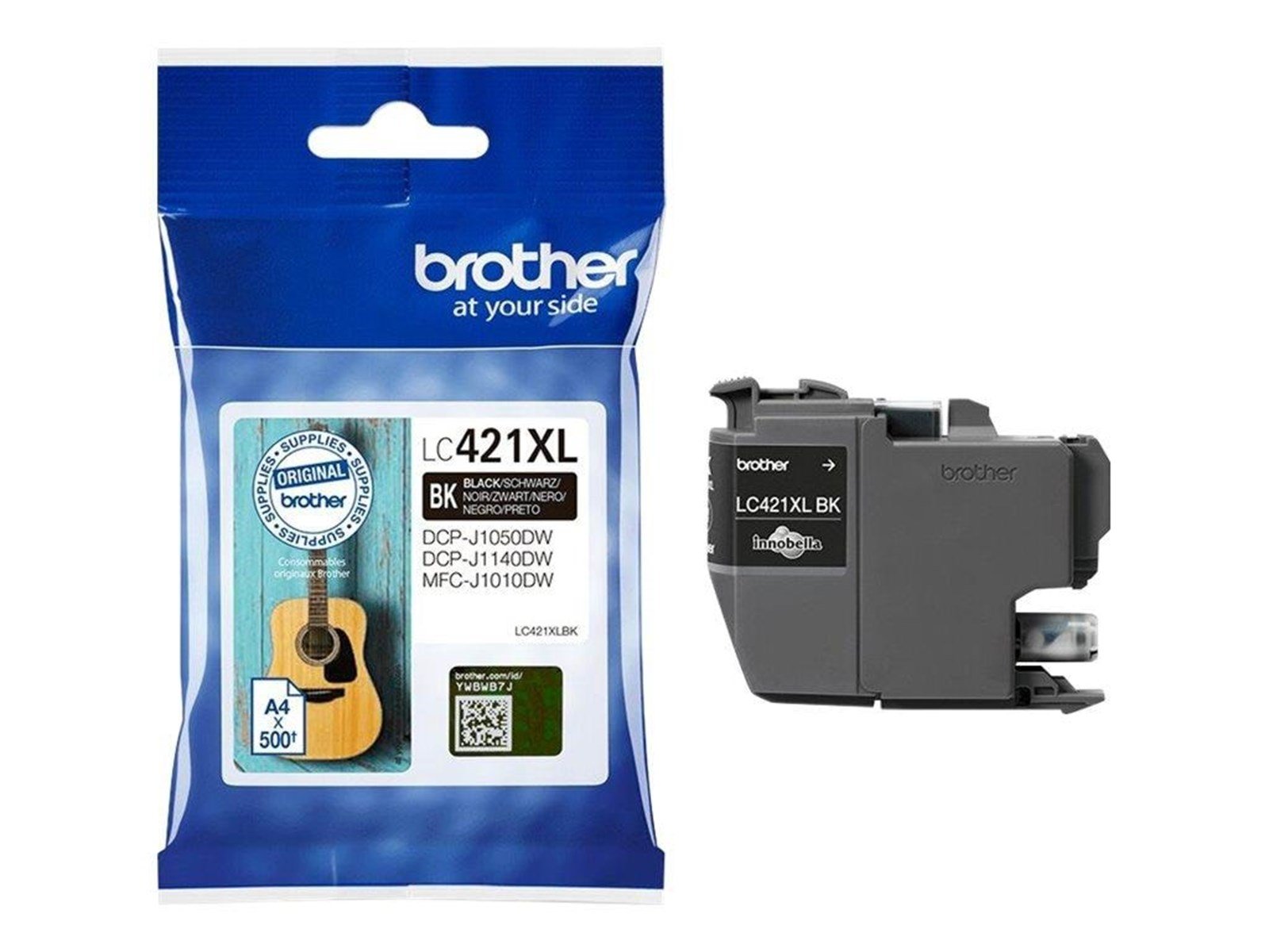 Brother - black - original - ink cartridge - Tintenpatrone Schwarz